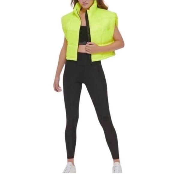 Calvin Klein Performance Green Oversized
Mock Neck Vest(Size XS) - Picture 6 of 10